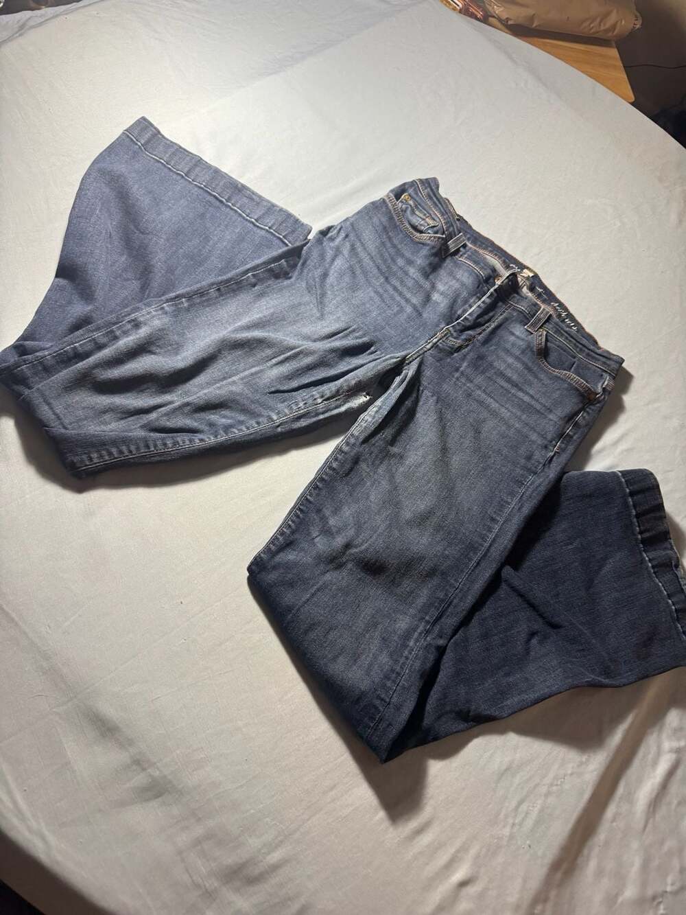 7 For All Mankind Tailorless Bootcut Denim Jeans Size 29